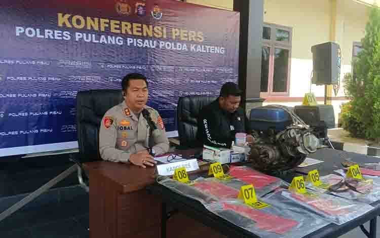 Polres Pulang Pisau Ungkap Kasus Pencurian Kabel