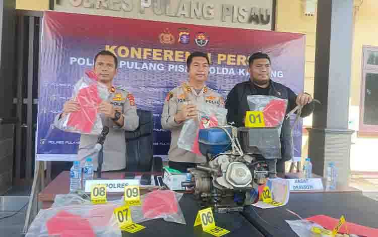 Polisi Tangkap Tujuh Orang atas Kasus Pencurian Kabel di Pulang Pisau