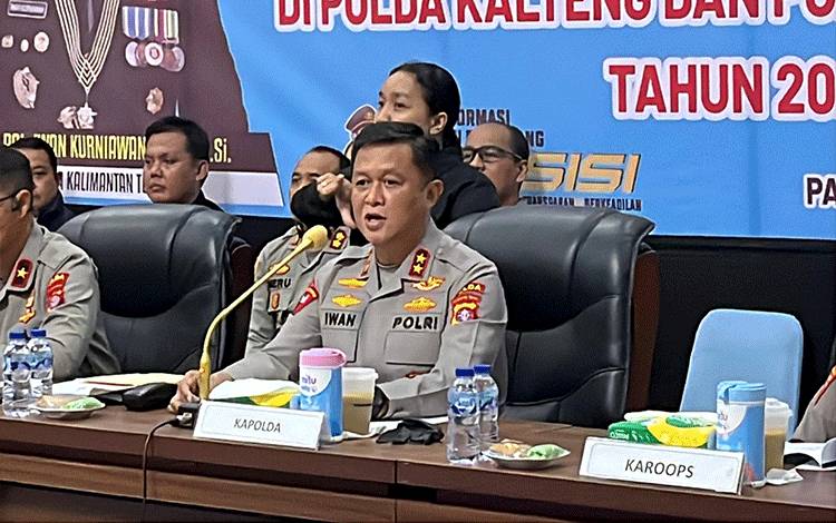 Kapolda Kalteng Perintahkan Seluruh Polres Perkuat Sambang dan Patroli