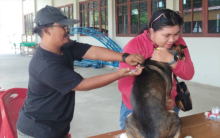 Vaksinator Apresiasi Gereja Marturia yang Buka Ruang untuk Vaksinasi Rabies Gratis