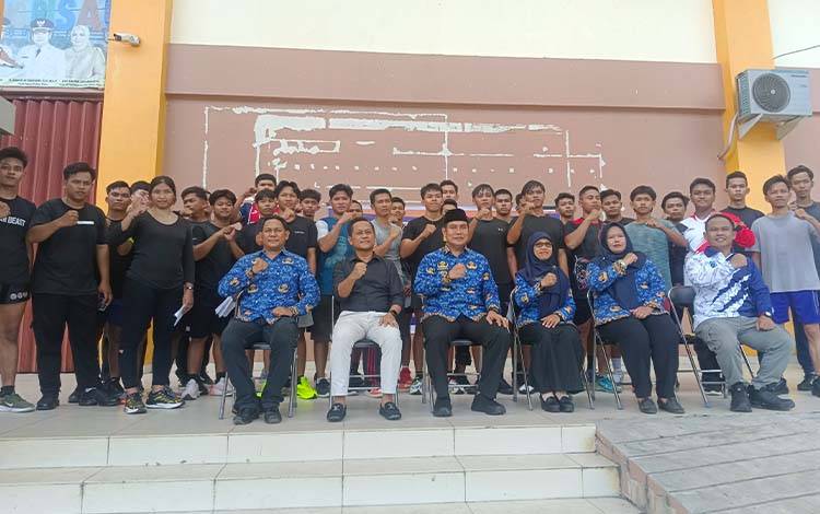 Wabup Pulang Pisau Tinjau Seleksi Calon Peserta Pelatihan Satpam Gada Pratama
