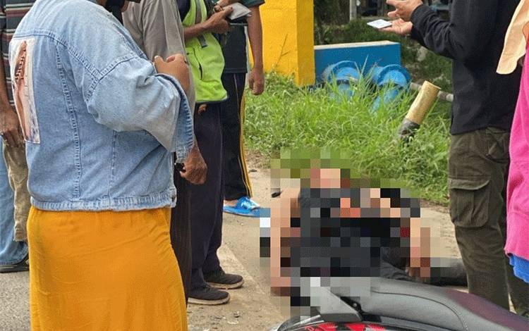Pemotor Terlibat Kecelakaan dengan Mobil di Landasan Ulin, Korban Dievakuasi ke Rumah Sakit