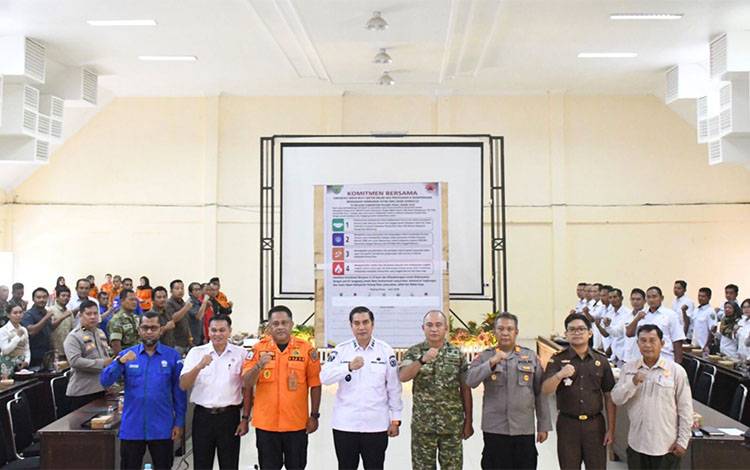 Wabup Pulang Pisau Ingatkan Kesiapsiagaan Hadapi Ancaman Karhutla