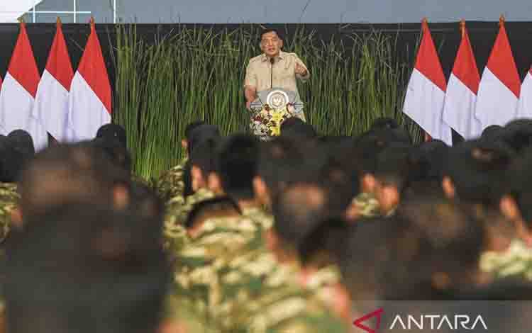Menhan Minta ASN Komcad Jadi Teladan di Instansi Masing-masing