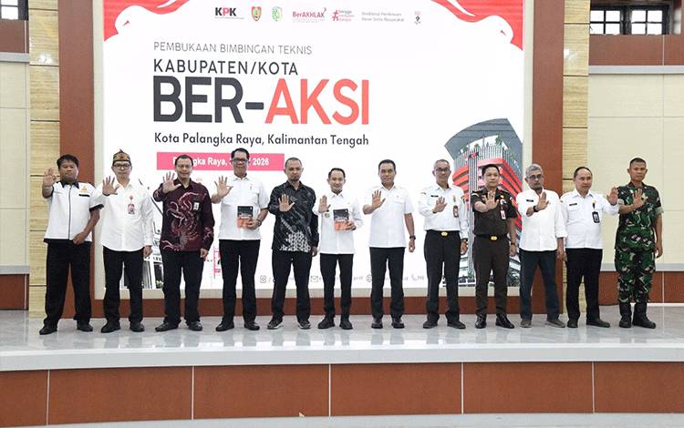 Pemprov Kalteng Dukung Palangka Raya Raih Predikat Kota Percontohan Antikorupsi 2026