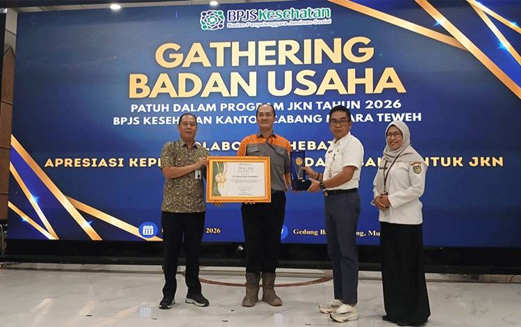 Pemkab Barito Utara Dorong Kepatuhan Badan Usaha dan Perluasan Kepesertaan JKN Melalui Program CSR
