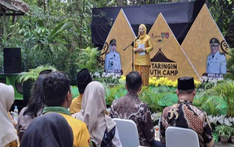 Bupati Kobar Buka Kutaringin Youth Camp 2026, Siapkan Generasi Muda Menuju Indonesia Emas 2045