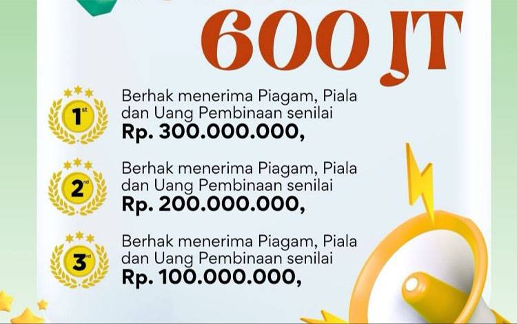 Pemko Palangka Raya Siapkan Rp600 Juta untuk Pemenang Lomba Kampung KEREN