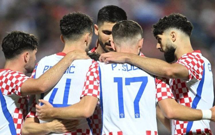 Gol Modric dan Pasalic Bawa Timnas Kroasia Menang 2-1 atas Slovenia