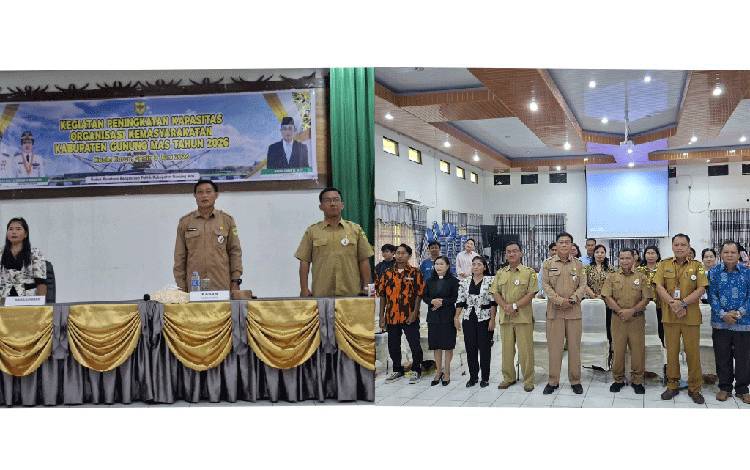 Badan Kesatuan Bangsa dan Politik Gumas Tingkatkan Kapasitas Ormas dengan Cara Ini