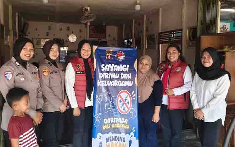Sejumlah Titik di Kuala Kapuas Dipasangi Spanduk Anti Narkoba