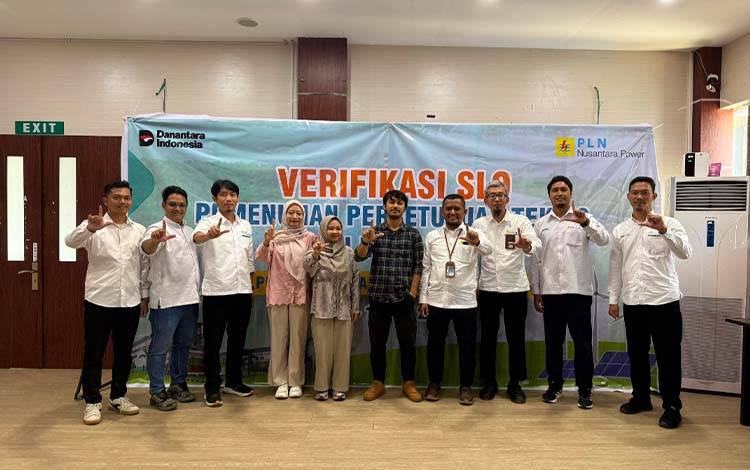 PLTU Pulang Pisau Perbarui Sertifikat Laik Operasi Pengurangan Emisi Karbon