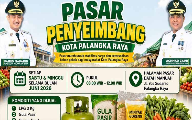 Pasar Penyeimbang di Pasar Datah Manuah Dibuka Setiap Akhir Pekan