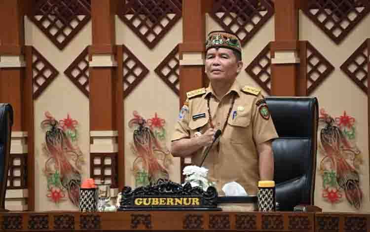 Agustiar Instruksikan Inspektorat Kalteng Perkuat Pengawasan Aksi Stranas PK