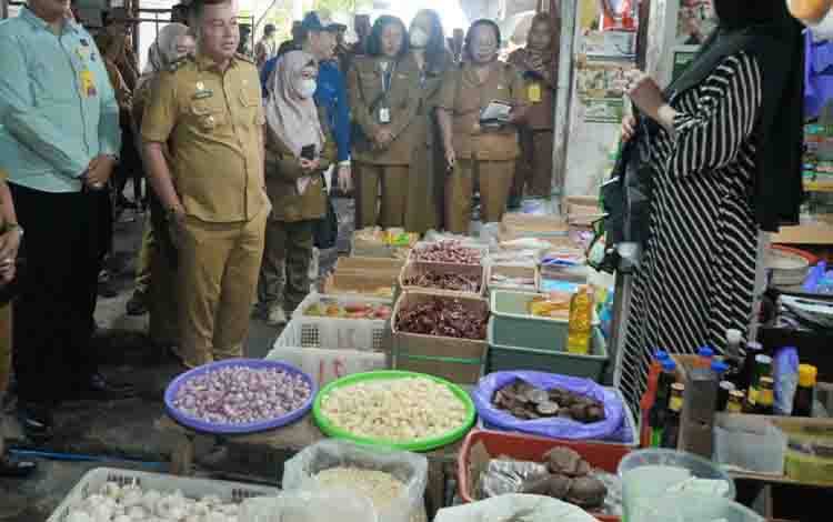 Sejumlah Komoditas Alami Kenaikan Harga, Wabup Kapuas Sebut Ketersediaan Sembako Masih Aman