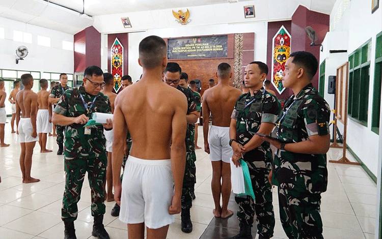 Pangdam XXII Tambun Bungai Pimpin Sidang Pemilihan Calon Bintara TNI AD Gelombang II Tahun 2026