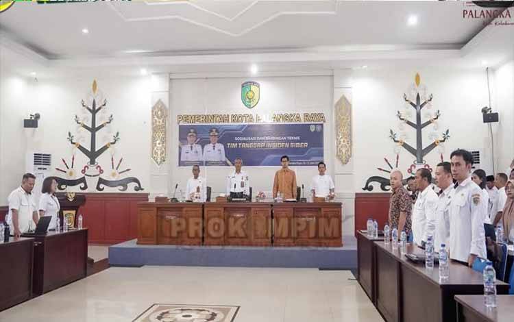 Pemko Palangka Raya Gelar Bimtek Tim Tanggap Insiden Siber