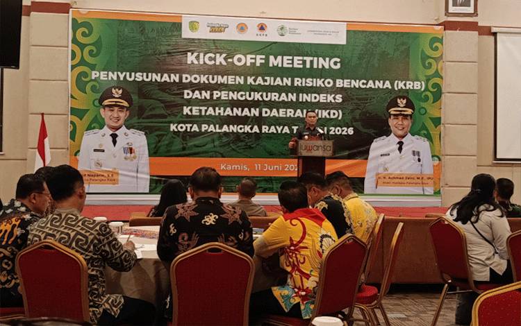 Pemko Palangka Raya Integrasikan Mitigasi Bencana dalam Pembangunan