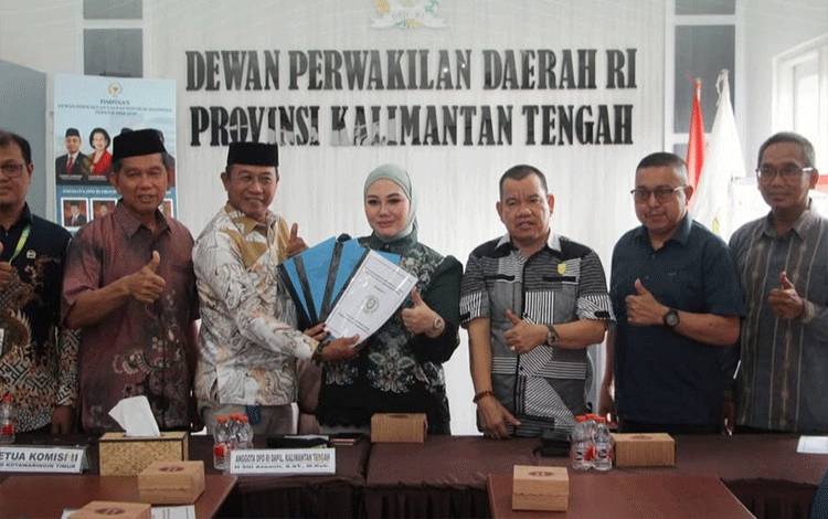 Anggota DPD RI Asal Kalteng Terima kunjungan DPRD Kotim