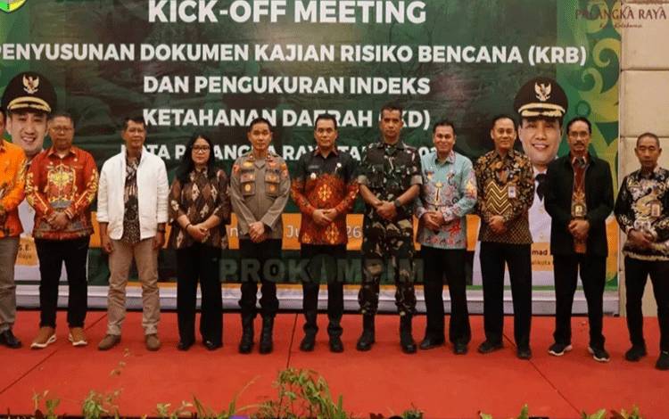 Pemko Palangka Raya Susun Kajian Risiko Bencana untuk Perkuat Mitigasi