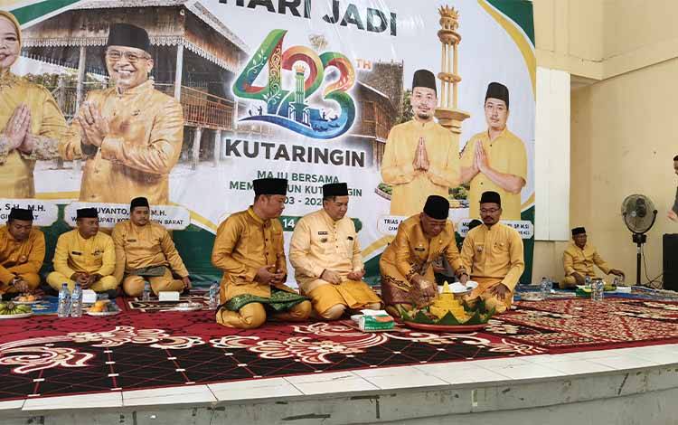 Hari Jadi Kotawaringin ke-423, DPRD Dorong Pemerataan Pembangunan di Kotawaringin Lama