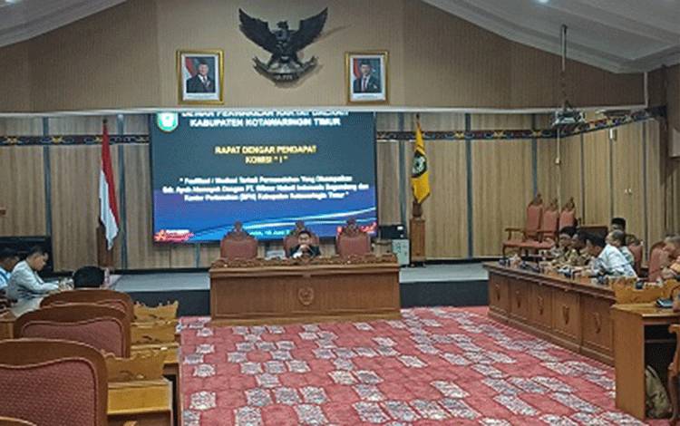 DPRD Kotim Rekomendasikan Sengketa Lahan PT Wilmar Diselesaikan Secara Musyawarah