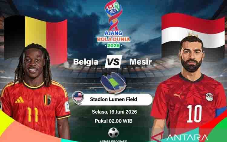 Belgia Terhindar dari Kekalahan setelah Imbang 1-1 Lawan Mesir
