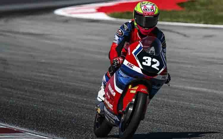 Ramadhipa Tak Jumawa usai Menang di Moto3 Junior Estoril