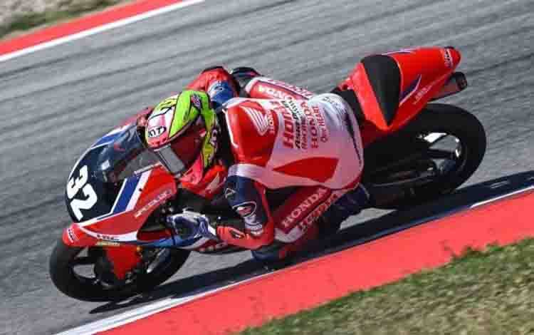 Strategi Hemat Ban Bantu Ramadhipa Menang di Moto3 Junior Estoril
