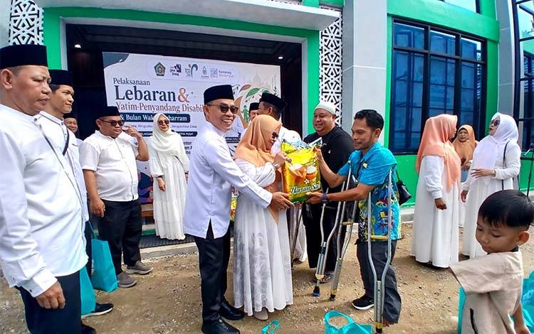 Kemenag Barito Utara Salurkan 500 Paket Bantuan untuk Yatim dan Penyandang Disabilitas