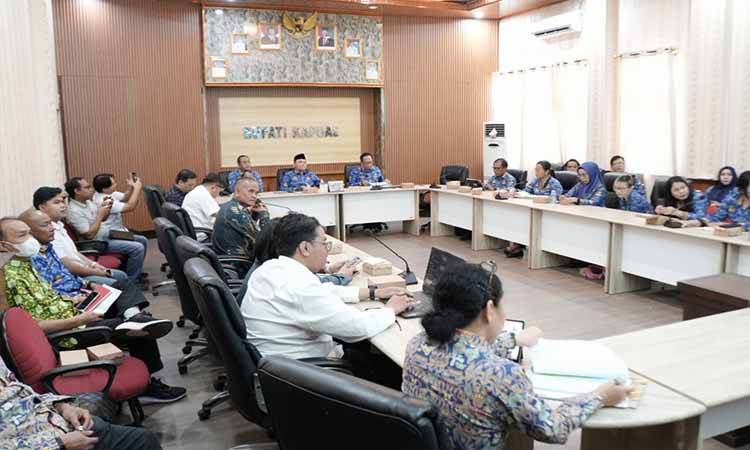 Penggunaan OSS Berusaha untuk KKPR Infrastruktur PT PLN Jadi Bahasan di Kapuas