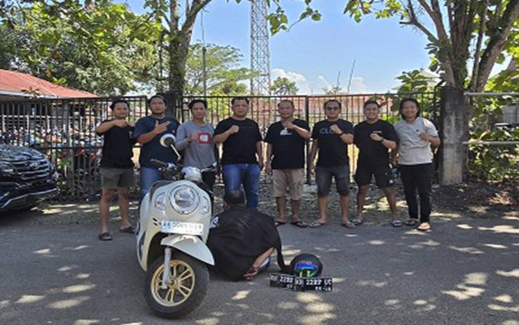 Polisi Tangkap Pencuri Motor di Hotel Roos Kuala Kapuas
