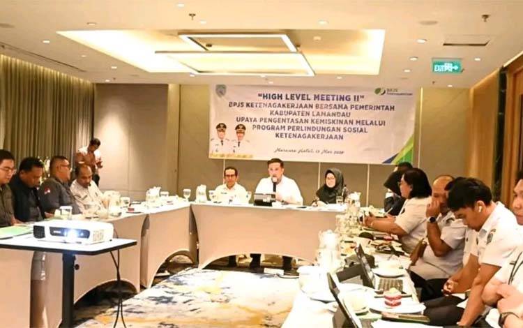 Jaminan Sosial Ketenagakerjaan Jadi Benteng Pekerja Lamandau dari Risiko Kemiskinan