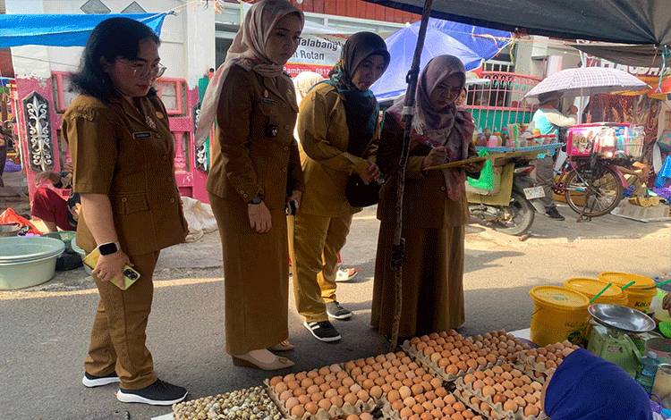 Hasil Sidak Pasar Dahirang: Stok Bahan Pokok Aman, Harga Relatif Stabil