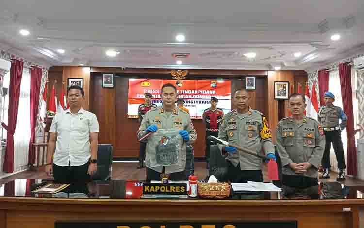 Polres Kobar Ungkap Kasus Pembakaran Perempuan