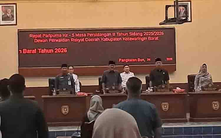 DPRD Kobar Sepakati Ranperda Pertanggungjawaban APBD 2025