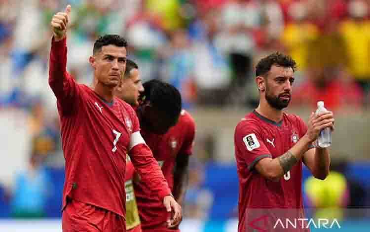 Cetak Dwigol, Ronaldo Pecahkan Dua Rekor di Piala Dunia