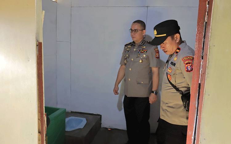 Kapolres Seruyan Tinjau Progres Bedah Rumah, Wujud Nyata Kepedulian Polri di HUT Bhayangkara
