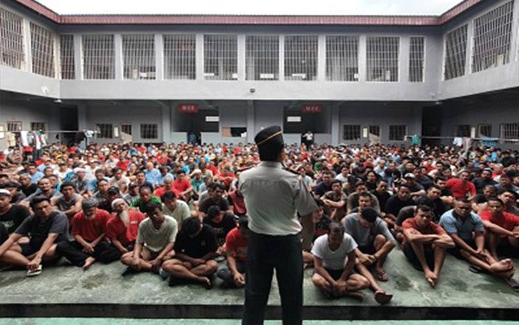 Kalapas Palangka Raya Tekankan Disiplin dan Kepatuhan Aturan bagi Warga Binaan
