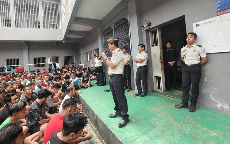Lapas IIA Palangka Raya Tegaskan Komitmen Penuhi Hak Warga Binaan