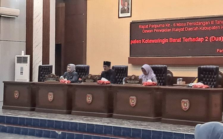 Fraksi Partai Golkar DPRD Kobar Setujui Ranperda Pertanggungjawaban APBD 2025
