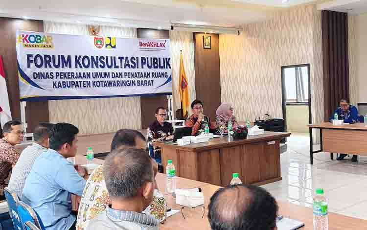PUPR Kobar Gelar FKP Bahas Penyelenggaraan PBG dan SLF
