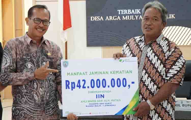 Pemkab Lamandau Alokasikan Hampir Rp2 Miliar untuk Perlindungan Pekerja Desa