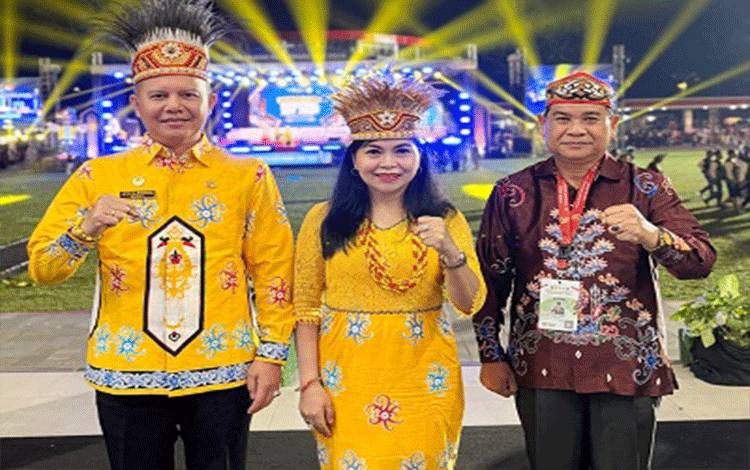 Kalteng Borong 11 Emas di Pesparawi Nasional XIV