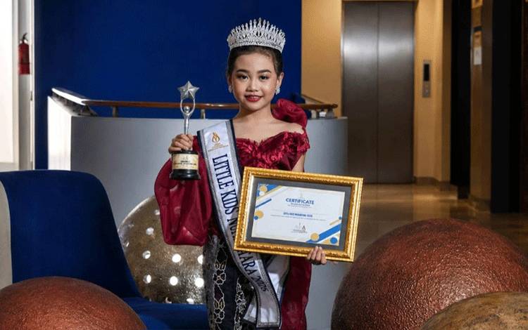 Siswi SDN 7 Baamang Hilir Raih Juara 1 Little Kids Nusantara 2026 Tingkat Nasional