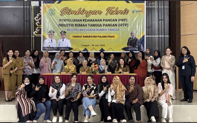 Dinkes Pulang Pisau Gelar Bimtek Keamanan Pangan, 30 UMKM Dibekali Syarat Perizinan IRTP