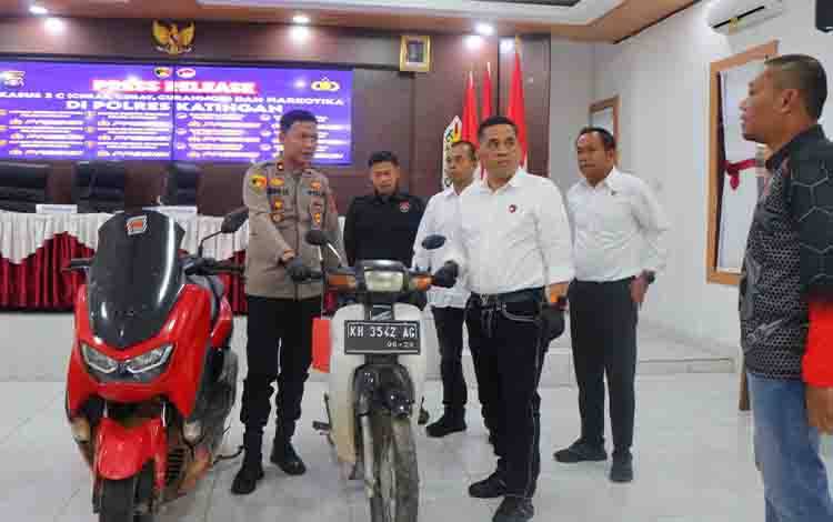 Polres Katingan Gulung Puluhan Tersangka Narkoba dan Kejahatan 3C