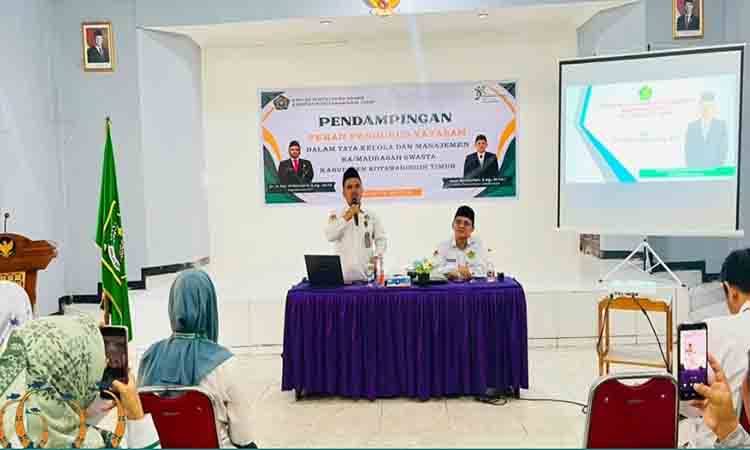 Kemenag Kotim Perkuat Tata Kelola Madrasah Swasta