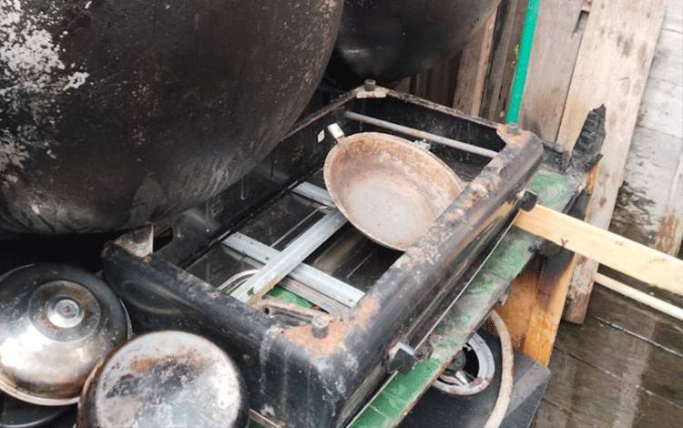Rumah Anggota DPRD Katingan Nyaris Terbakar