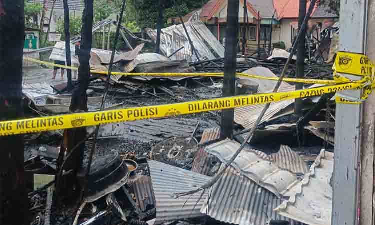 Penyebab Kebakaran Bakul Daun Masih Diselidiki, Pemilik Sampaikan Versi Kronologi Kejadian